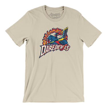 Denver Daredevils Roller Hockey Men/Unisex T-Shirt-Allegiant Goods Co. Vintage Sports Apparel