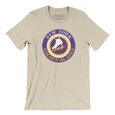New York Golden Blades Hockey Men/Unisex T-Shirt-Allegiant Goods Co. Vintage Sports Apparel