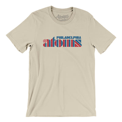 Philadelphia Atoms Soccer Men/Unisex T-Shirt-Soft Cream-Allegiant Goods Co. Vintage Sports Apparel