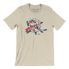 Houston Apollos Hockey Men/Unisex T-Shirt-Soft Cream-Allegiant Goods Co. Vintage Sports Apparel