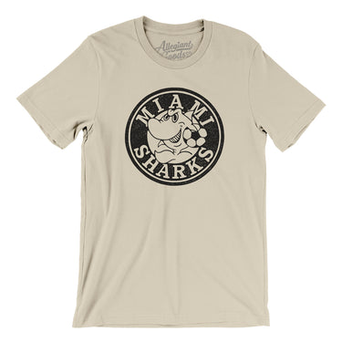 Miami Sharks Soccer Men/Unisex T-Shirt-Allegiant Goods Co. Vintage Sports Apparel