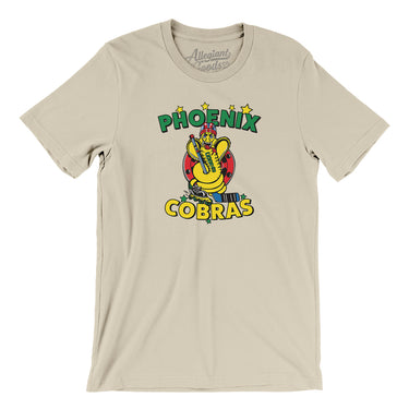 Phoenix Cobras Roller Hockey Men/Unisex T-Shirt-Allegiant Goods Co. Vintage Sports Apparel