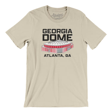Georgia Dome Men/Unisex T-Shirt-Allegiant Goods Co. Vintage Sports Apparel