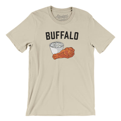 Buffalo Chicken Wings Men/Unisex T-Shirt-Soft Cream-Allegiant Goods Co. Vintage Sports Apparel