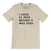 I Liked St. Petersburg Before It Was Cool Men/Unisex T-Shirt-Soft Cream-Allegiant Goods Co. Vintage Sports Apparel