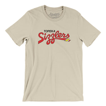 Topeka Sizzlers Basketball Men/Unisex T-Shirt-Allegiant Goods Co. Vintage Sports Apparel