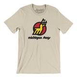 Michigan Stags Hockey Men/Unisex T-Shirt-Allegiant Goods Co. Vintage Sports Apparel