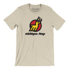 Michigan Stags Hockey Men/Unisex T-Shirt-Soft Cream-Allegiant Goods Co. Vintage Sports Apparel