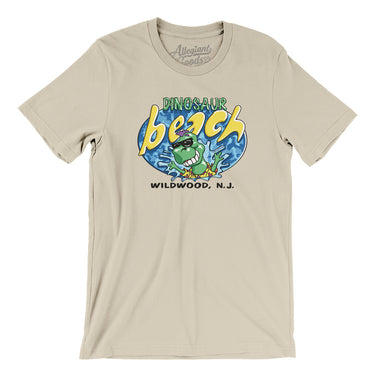 Dinosaur Beach Amusement Park Men/Unisex T-Shirt-Allegiant Goods Co. Vintage Sports Apparel