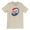 Buffalo Bison Hockey Men/Unisex T-Shirt-Soft Cream-Allegiant Goods Co. Vintage Sports Apparel