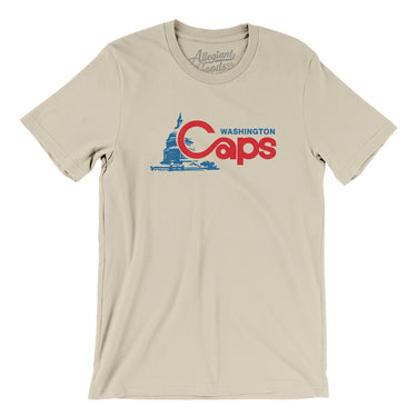 Washington Caps Defunct Basketball Men/Unisex T-Shirt-Allegiant Goods Co. Vintage Sports Apparel