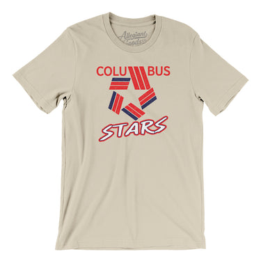 Columbus Stars Defunct Hockey Men/Unisex T-Shirt-Allegiant Goods Co. Vintage Sports Apparel