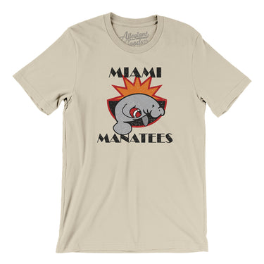 Miami Manatees Football Men/Unisex T-Shirt-Allegiant Goods Co. Vintage Sports Apparel
