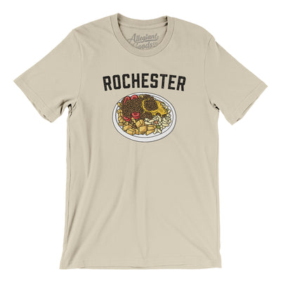 Rochester Garbage Plate Men/Unisex T-Shirt-Soft Cream-Allegiant Goods Co. Vintage Sports Apparel