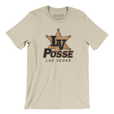 Las Vegas Posse Football Men/Unisex T-Shirt-Allegiant Goods Co. Vintage Sports Apparel