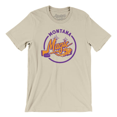 Montana Magic Hockey Men/Unisex T-Shirt-Allegiant Goods Co. Vintage Sports Apparel
