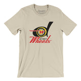 Detroit Wheels Football Men/Unisex T-Shirt-Allegiant Goods Co. Vintage Sports Apparel