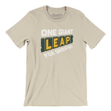 One Giant Leap For Green Bay Men/Unisex T-Shirt-Allegiant Goods Co. Vintage Sports Apparel