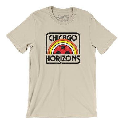 Chicago Horizons Soccer Men/Unisex T-Shirt-Soft Cream-Allegiant Goods Co. Vintage Sports Apparel