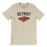 Detroit Style Pan Pizza Men/Unisex T-Shirt-Allegiant Goods Co. Vintage Sports Apparel