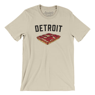 Detroit Style Pan Pizza Men/Unisex T-Shirt-Allegiant Goods Co. Vintage Sports Apparel