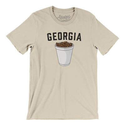 Georgia Boiled Peanuts Men/Unisex T-Shirt-Soft Cream-Allegiant Goods Co. Vintage Sports Apparel