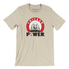Chicago Power Soccer Men/Unisex T-Shirt-Soft Cream-Allegiant Goods Co. Vintage Sports Apparel
