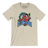 Motor City Mustangs Roller Hockey Men/Unisex T-Shirt-Soft Cream-Allegiant Goods Co. Vintage Sports Apparel