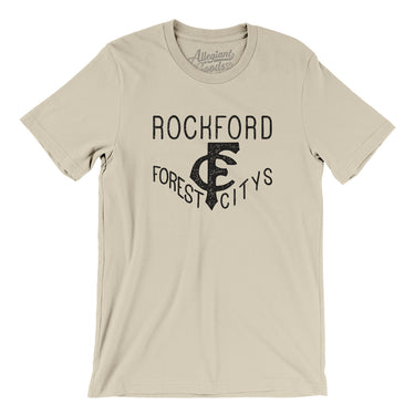 Rockford Forest Citys Baseball Men/Unisex T-Shirt-Allegiant Goods Co. Vintage Sports Apparel