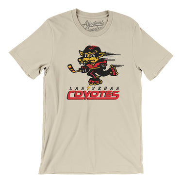 Las Vegas Coyotes Roller Hockey Men/Unisex T-Shirt-Allegiant Goods Co. Vintage Sports Apparel