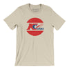 Kansas City Spurs Soccer Men/Unisex T-Shirt-Soft Cream-Allegiant Goods Co. Vintage Sports Apparel