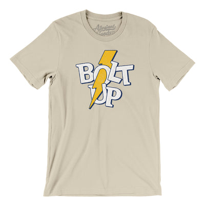 Bolt Up San Diego Men/Unisex T-Shirt-Soft Cream-Allegiant Goods Co. Vintage Sports Apparel
