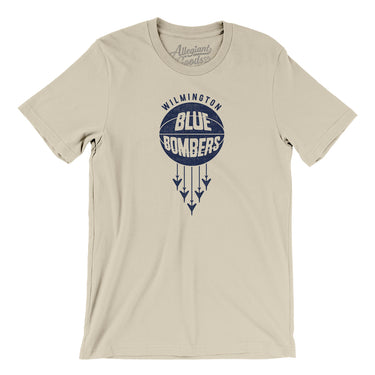 Wilmington Blue Bombers Basketball Men/Unisex T-Shirt-Allegiant Goods Co. Vintage Sports Apparel