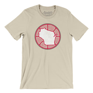 Wisconsin Basketball Men/Unisex T-Shirt-Allegiant Goods Co. Vintage Sports Apparel