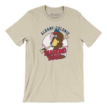 Albany-Colonie Diamond Dogs Baseball Men/Unisex T-Shirt-Allegiant Goods Co. Vintage Sports Apparel
