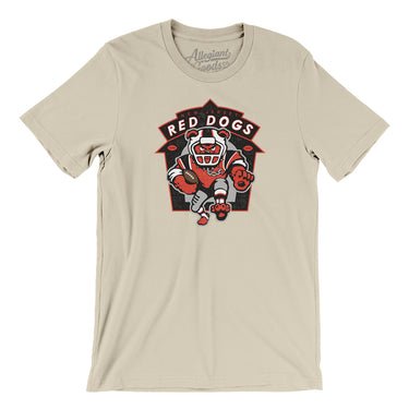 New Jersey Red Dog Arena Football Men/Unisex T-Shirt-Allegiant Goods Co. Vintage Sports Apparel