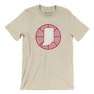 Indiana Basketball Men/Unisex T-Shirt-Allegiant Goods Co. Vintage Sports Apparel