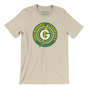 Greensboro Generals Hockey Men/Unisex T-Shirt-Allegiant Goods Co. Vintage Sports Apparel