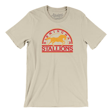 Birmingham Stallions Football Men/Unisex T-Shirt-Allegiant Goods Co. Vintage Sports Apparel
