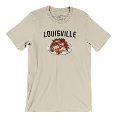 Louisville Hot Brown Men/Unisex T-Shirt-Allegiant Goods Co. Vintage Sports Apparel
