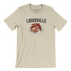 Louisville Hot Brown Men/Unisex T-Shirt-Soft Cream-Allegiant Goods Co. Vintage Sports Apparel