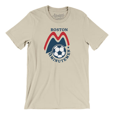 Boston Minutemen Soccer Men/Unisex T-Shirt-Allegiant Goods Co. Vintage Sports Apparel