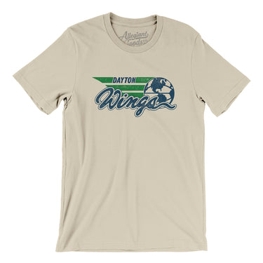 Dayton Wings Basketball Men/Unisex T-Shirt-Allegiant Goods Co. Vintage Sports Apparel