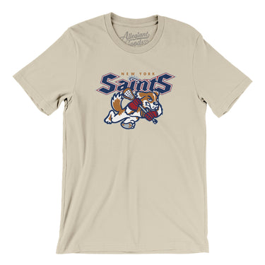 New York Saints Lacrosse Men/Unisex T-Shirt-Allegiant Goods Co. Vintage Sports Apparel