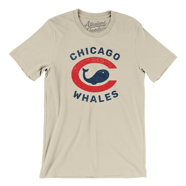 Chicago Whales Baseball Men/Unisex T-Shirt-Allegiant Goods Co. Vintage Sports Apparel