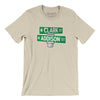 Addison & Clark Street Chicago Men/Unisex T-Shirt-Soft Cream-Allegiant Goods Co. Vintage Sports Apparel
