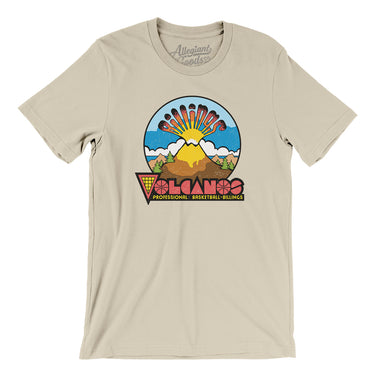 BIllings Volcanos Basketball Men/Unisex T-Shirt-Allegiant Goods Co. Vintage Sports Apparel