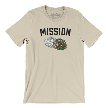 Mission Burrito Men/Unisex T-Shirt-Allegiant Goods Co. Vintage Sports Apparel