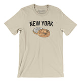 New York Bagel Men/Unisex T-Shirt-Allegiant Goods Co. Vintage Sports Apparel