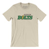 Boston Bolts Lacrosse Men/Unisex T-Shirt-Soft Cream-Allegiant Goods Co. Vintage Sports Apparel